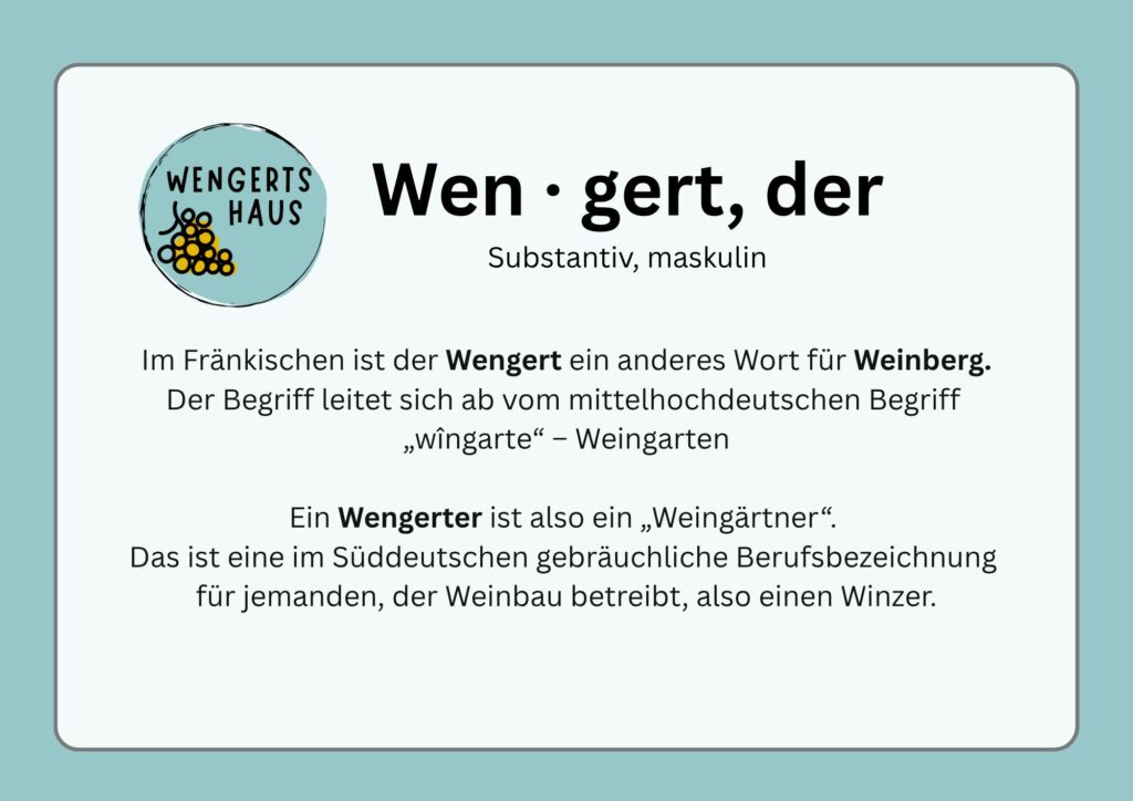 Was ist ein Wengert